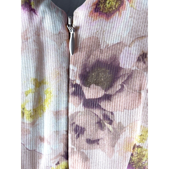 Adrianna Pappel Dress‎ Women Pink Tie High To Low Hem Maxie Size 18W Y2k Beachy - Picture 13 of 16